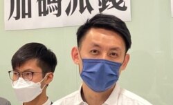 香港民主党主席罗健熙表示,暂时没有反对派议员的立法会,市民得到的纾困措施反而大幅减少,这个现象值得关注 (美国之音/汤惠芸)