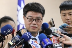 资料照:台湾陆委会发言人邱垂正