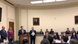 资料照片:美国国会暨行政当局中国委员会(CECC)就维吾尔强迫劳动问题召开讨论会。(2020年3月11日)