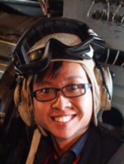 新加坡詹氏防卫杂志编辑黄加荣。(黄加荣提供)