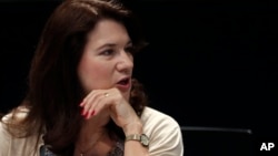 资料照:瑞典外交大臣林德。