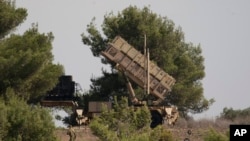 部署在迦密山的以军爱国者导弹。(资料照)