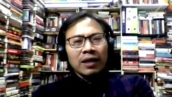 Ketua Umum AJI Indonesia, Abdul Manan, Kamis 30 April 2020. (Foto: screengshot)