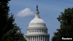 资料照片:美国国会大厦。