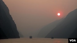 长江景色(美国之音张楠拍摄)