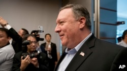 蓬佩奥结束访朝后星期天在东京会见盟友(美联社)