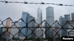 香港金融区 (2020年5月28日)