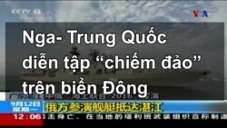 Nga- Trung Quốc diễn tập ‘chiếm đảo’ trên biển Đông Nga- Trung Quốc diễn tập ‘chiếm đảo’ trên biển Đông