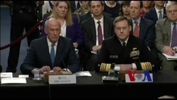 美情报与执法高官在参院就涉俄调查作证 美情报与执法高官在参院就涉俄调查作证