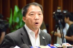 资料照：香港民主党主席胡志伟