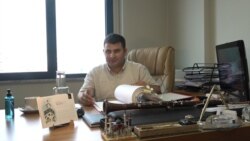 Lawyer Ibrahim Ergin is fighting several Chinese extradition attempts against prominent Uighur activists. (Dorian Jones/VOA)