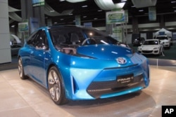 资料照:丰田普锐斯C概念车