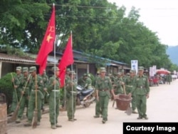 果敢同盟军军营 (网络图片)