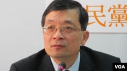 台湾蓝营亲民党立委 李桐豪(美国之音张永泰拍摄)