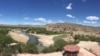 Sungai Rio Grande membentuk batas alam antara AS dan Meksiko, , sekitar 193 kilometer di perbatasan selatan Big Bend National Park, Texas barat daya. (Foto: dok).