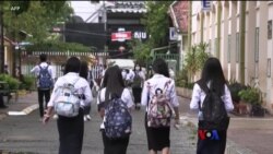 ကမ္ဘောဒီးယားမှာ စာသင်ကျောင်းတချို့ ပြန်ဖွင့် ကမ္ဘောဒီးယားမှာ စာသင်ကျောင်းတချို့ ပြန်ဖွင့်