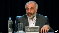 FILE - Masoom Stanekzai, June 11, 2011.