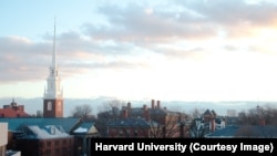 哈佛大学校园(哈佛大学新闻办拍摄)