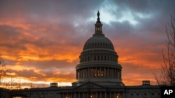 资料照片:美国国会大厦(2019年1月24日)