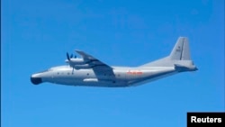 资料照:中国空军Y-8军机