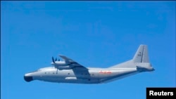 资料照:中国空军Y-8军机