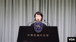 台湾妇女救援基金会执行长康淑华 (美国之音李逸华拍摄)