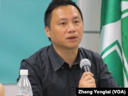 六四民运领袖 王丹(美国之音张永泰拍摄)