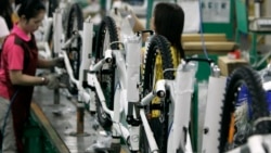 全球最大的自行车制造商、台湾巨大集团在台中的一间工厂(路透社资料照)