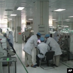 广东的高科技工厂(资料照片)