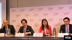 美国智库2049项目研究所2019年10月3日举行美中台安全合作研讨会(美国之音锺辰芳拍摄)