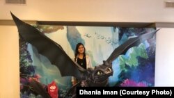 Yorie Kumalasari, effects artist untuk DreamWorks Animation di California (dok: VOA)
