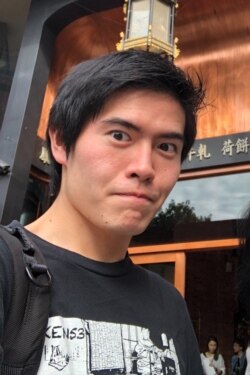 在山梨县工作的千叶县青年木内惇平(照片提供: 木内惇平 )