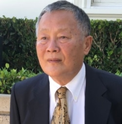 中国民主运动海外联席会议及魏京生基金会主席魏京生 (美国之音,2020年7月加州尼克松图书馆资料照)