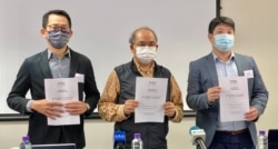 香港民意研究所1月7日公布一项民意调查显示,接近62%受访者认为,《立场新闻》及《众新闻》停止营运后,香港的新闻及资讯不自由 (美国之音/汤惠芸)