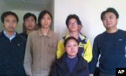 探望陈光诚小组部分出发前合照