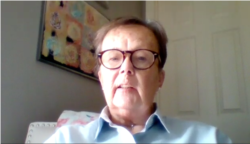 佛利斯特市咨询公司“聚焦未来”负责人凯∙布罗克韦尔(ZOOM截屏)