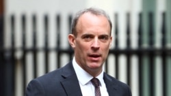 英国外交大臣拉布(Dominic Raab)(路透社2020年7月14日)