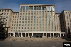 北京清华大学主楼(美国之音拍摄)