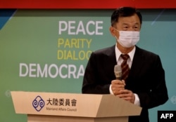 资料照:台湾陆委会主委邱太三