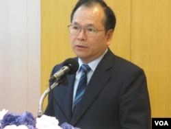 台湾陆委会副主委林祖嘉(美国之音张永泰拍摄)