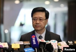 资料照:警察出身的香港行政长官李家超