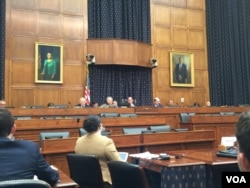 国会众议院外交事务委员会亚太小组委员会就中国的高科技政策对美国形成战略威胁召开听证会。(美国之音萧洵拍摄)