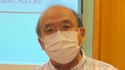 香港民意研究所副行政总裁钟剑华认为,今次黎智英被国安法起诉,是赤裸裸的政治迫害。 (美国之音汤惠芸拍摄)