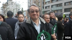 旅台前中共党史专家 林保华(美国之音 杨明)