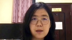 中国公民记者张展 (照片来源:无国界记者网站)