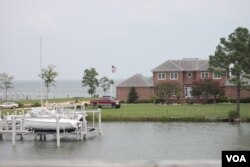 加勒特家的房产 (VOA卫视袁美拍摄)