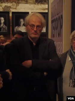 波兰记者托马什。(美国之音白桦拍摄)