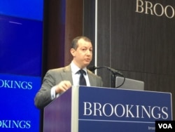 保尔森基金会的副主席方艾文 (莉雅拍摄)