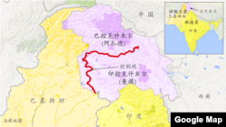 巴控克什米尔(阿扎德)和印控克什米尔(查谟)控制线