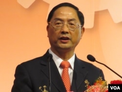 中国商务部副部长 蒋耀平（美国之音张永泰拍摄）